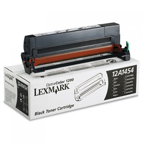 Original Genuine LEXMARK OPTRA 1200 BLACK TONER   12A1454